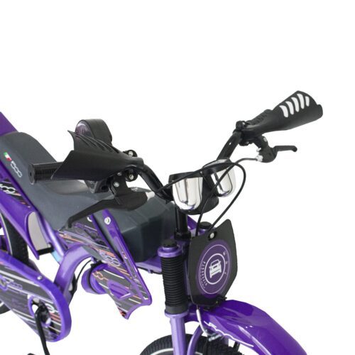 Bicicleta Infantil Simil Motocross Rodado 14 Fiat 500 - Imagen 7